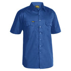 Bisley Cool Lightweight Drill Shirt BS1893 blue front