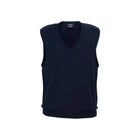 Women's V-Neck Knit Vest LV3504 in navy blue