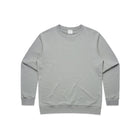 Gray crewneck sweatshirt for women