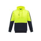 Syzmik hi-vis pullover hoodie back view