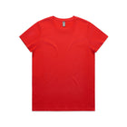 Red women's t-shirt for casual wear