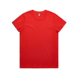 ascolour Women's Maple Tee 4001 - Pinks, Oranges and Reds