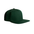 Green snapback cap for men's headwear