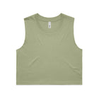 ascolour Women's Crop Tank 4068 in green, sleeveless crop top for women, casual clothing for women