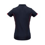 Biz Collection Women's Razor Short Sleeve Polo - Dark Colours P405LS