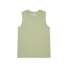 Light green sleeveless tank top for women