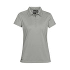 Stormtech Women's Eclipse Pique Polo PG-1W in Cool Silver