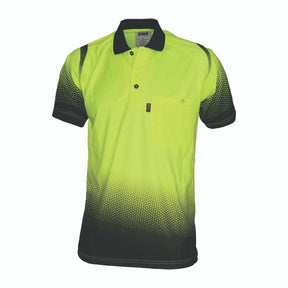 DNC Ocean HiVis Sublimated Polo