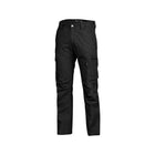 KingGee Tradies Canvas Cargo Work Pant front view black