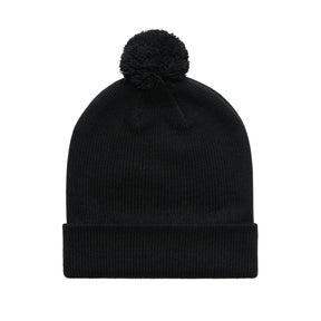 ascolour Pom Pom Beanie 1124 in black