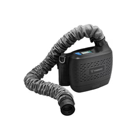TRIDENT HEXHALE PAPR blower system worn on belt