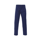 DNC P/V Pleat Front Work Pants in navy for men