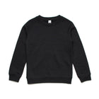 ascolour Kid's Supply Crew 3030 black front view