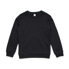 ascolour Kid's Supply Crew 3030 black front view