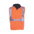 DNC hi vis reversible vest 3865 side one