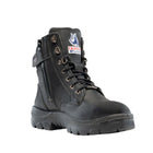 Black Steel Blue Southern Cross® Zip Ladies Safety Boot