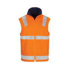 DNC hi vis drill reversible vest 3765 front view