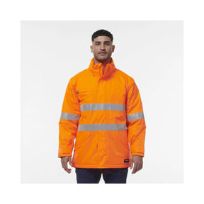 KingGee reflective insulated jacket, front view