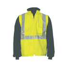 Hi vis cross back reversible vest 3994 front view