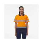 KingGee women's Workcool SS polo K44224 front view