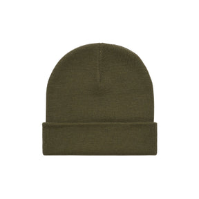 ascolour Cuff Beanie 1107 in olive green