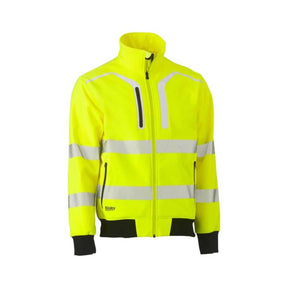 Bisley hi vis bomber jacket BJ6979T front view