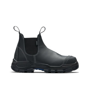 Blundstone Black Slip on Safety Boots