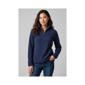 Biz Collection women's Trinity fleece zip detail