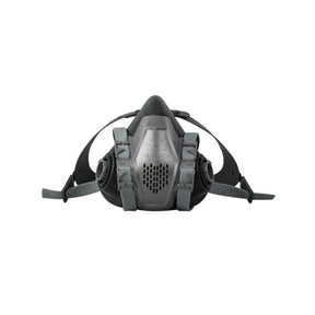 TRIDENT HEXHALE silicone half face respirator, front view
