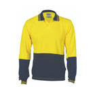 DNC hi-vis cool breeze cotton jersey polo, front view