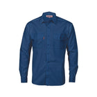 DNC Cotton Work Shirt - Long Sleeve Navy