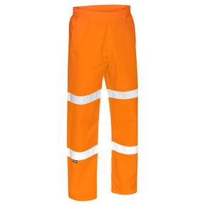 Bisley Taped Shell Rain Pant BP6969T orange front view