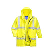 Portwest Hi-Vis Argyle Rain Traffic Jacket MF306