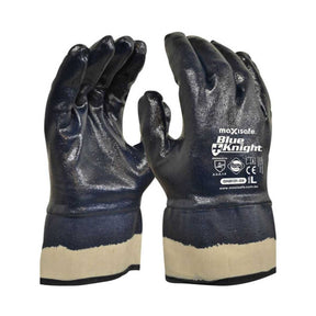 Maxisafe Blue Knight gloves front view