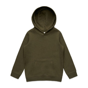 ascolour Kid's Supply Hood 3032 olive green front view