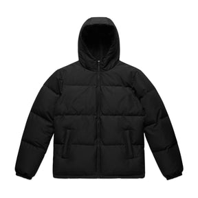 ascolour Men's Hooded Puffer Jacket front view