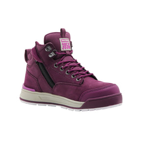 Hard Yakka 3056 women's shiraz safety boot, side view