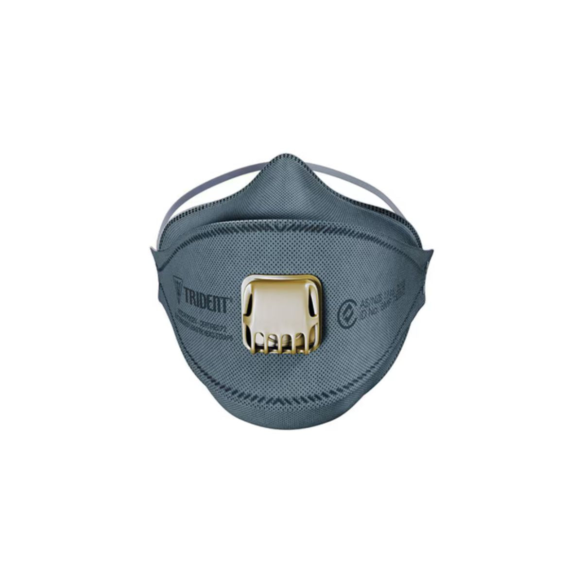 Respirator TRIDENT® Flat Fold P2 Carbon Valved (Box of 20)