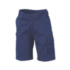 DNC Women's Digga Cool Cargo Shorts Navy