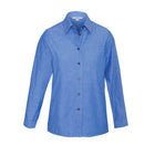 Women's Chambray Long Sleeve Shirt LB6201 flat front