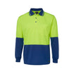 Hi Vis Traditional Long Sleeve Polo Shirt 6HVPL