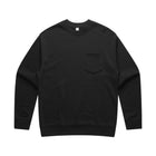 ascolour Men's Relax Pocket Crew 5163 black front