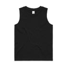 ascolour Kid's Barnard Tank 3009 black front view