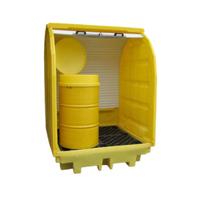 Spill Station hard-cover spill pallet interior grid