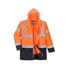 Portwest Hi-Vis 5-in-1 Contrast Essential Jacket S766, front view