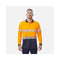 KingGee Men's Workcool Hyperfreeze Hi Vis Long Sleeve Polo Shirt With Segmented Tape K54225