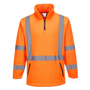 Portwest Cross Back Polar Fleece Jumper MF116 front view