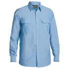 Bisley Oxford Long Sleeve Shirt BS6030 light blue
