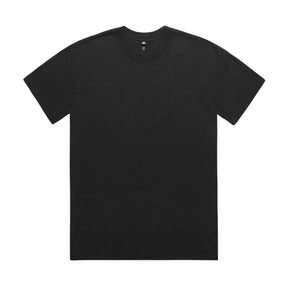 ascolour Men's Heavy Faded Tee in black