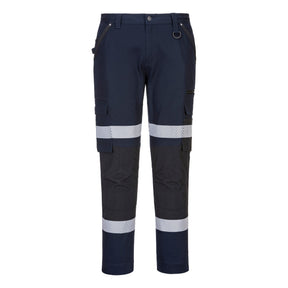 Portwest Slim Fit Stretch Bio Motion Pants front view